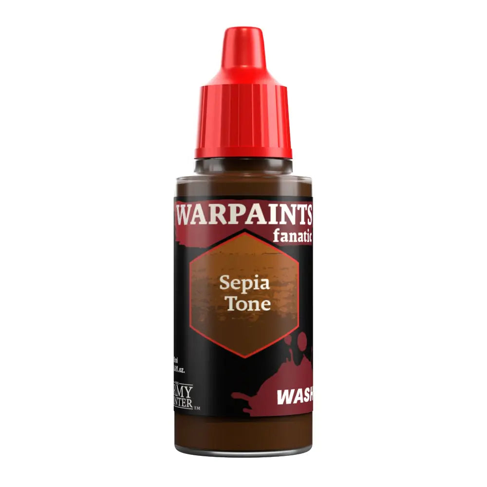 Army Painter Warpaints Fanatic: Wash - Sepia Tone 18ml Paint & Tools Army Painter   