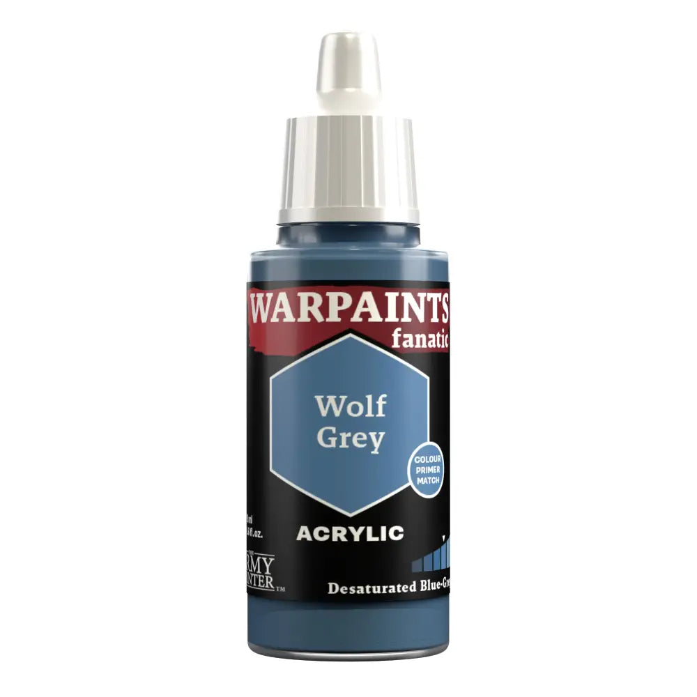 Army Painter Warpaints Fanatic: Wolf Grey 18ml - Paint & Tools