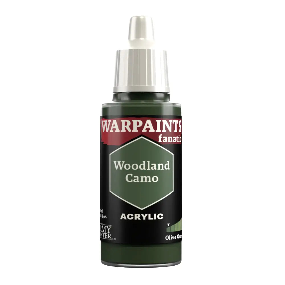 Army Painter Warpaints Fanatic: Woodland Camo 18ml Paint & Tools Army Painter   