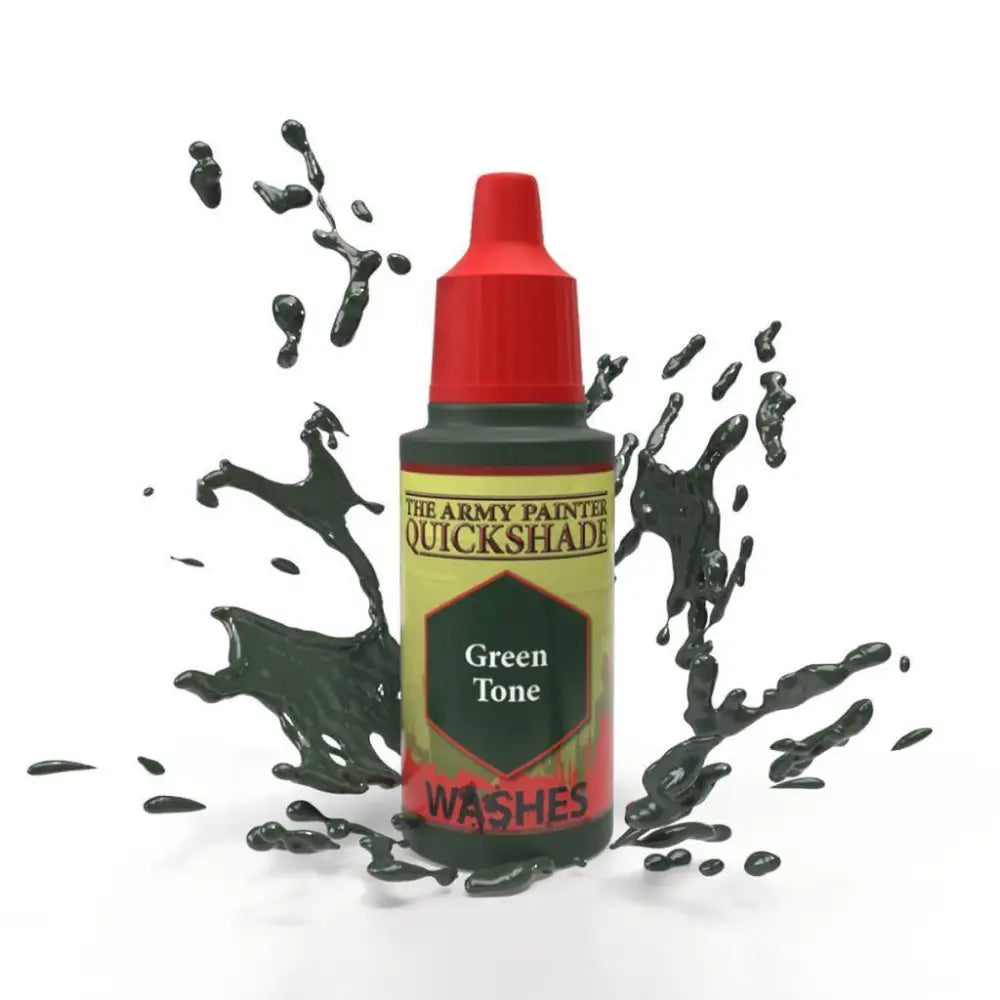 Army Painter Warpaints Washes Green Tone Paint & Tools Army Painter   