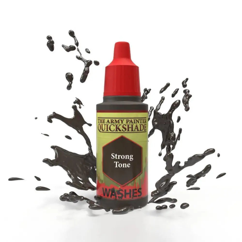 Army Painter Warpaints Washes Strong Tone Paint & Tools Army Painter   