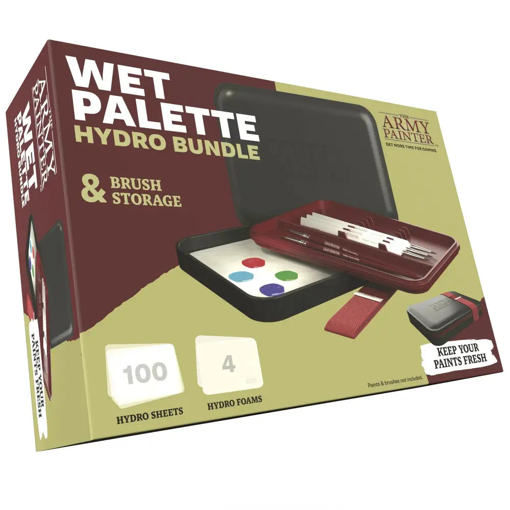Army Painter Wet Palette Hydro Bundle - Paint & Tools