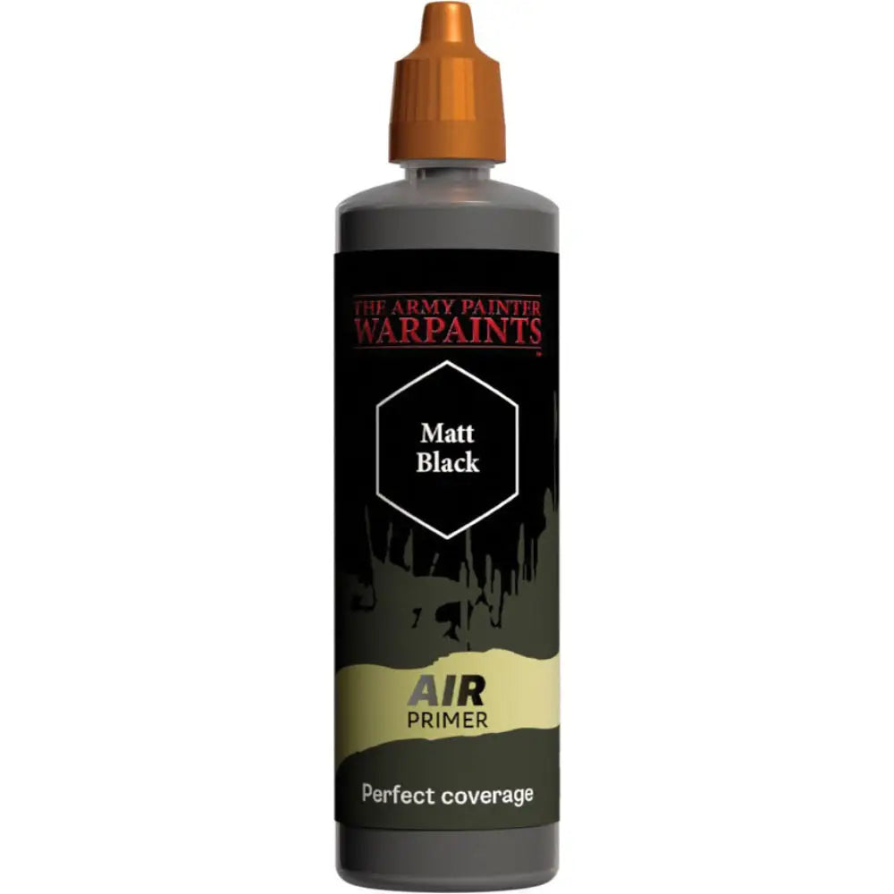 Army Painter Warpaints Air Primer Black (100ml) Paint & Tools Army Painter   