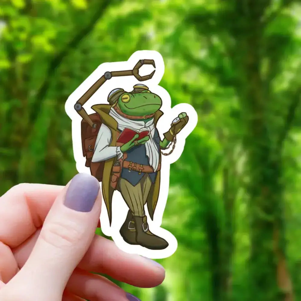 Artificer Frog Sticker Toys & Gifts Mimic Gaming Co   