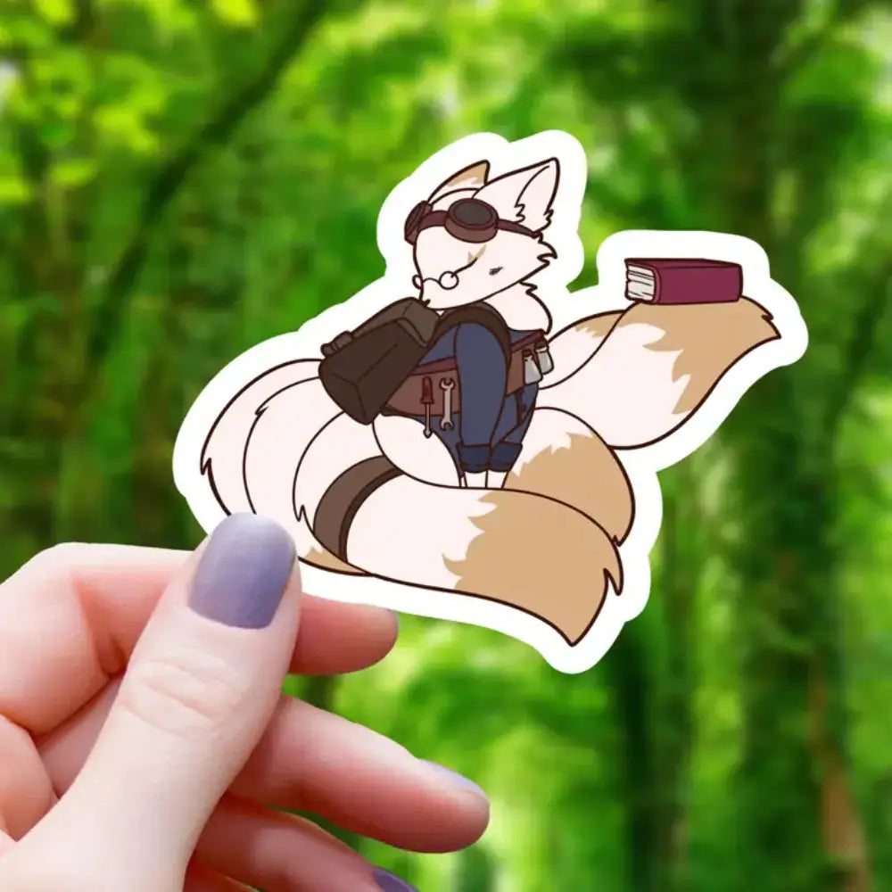 Artificer Kitsune Sticker - Gifts