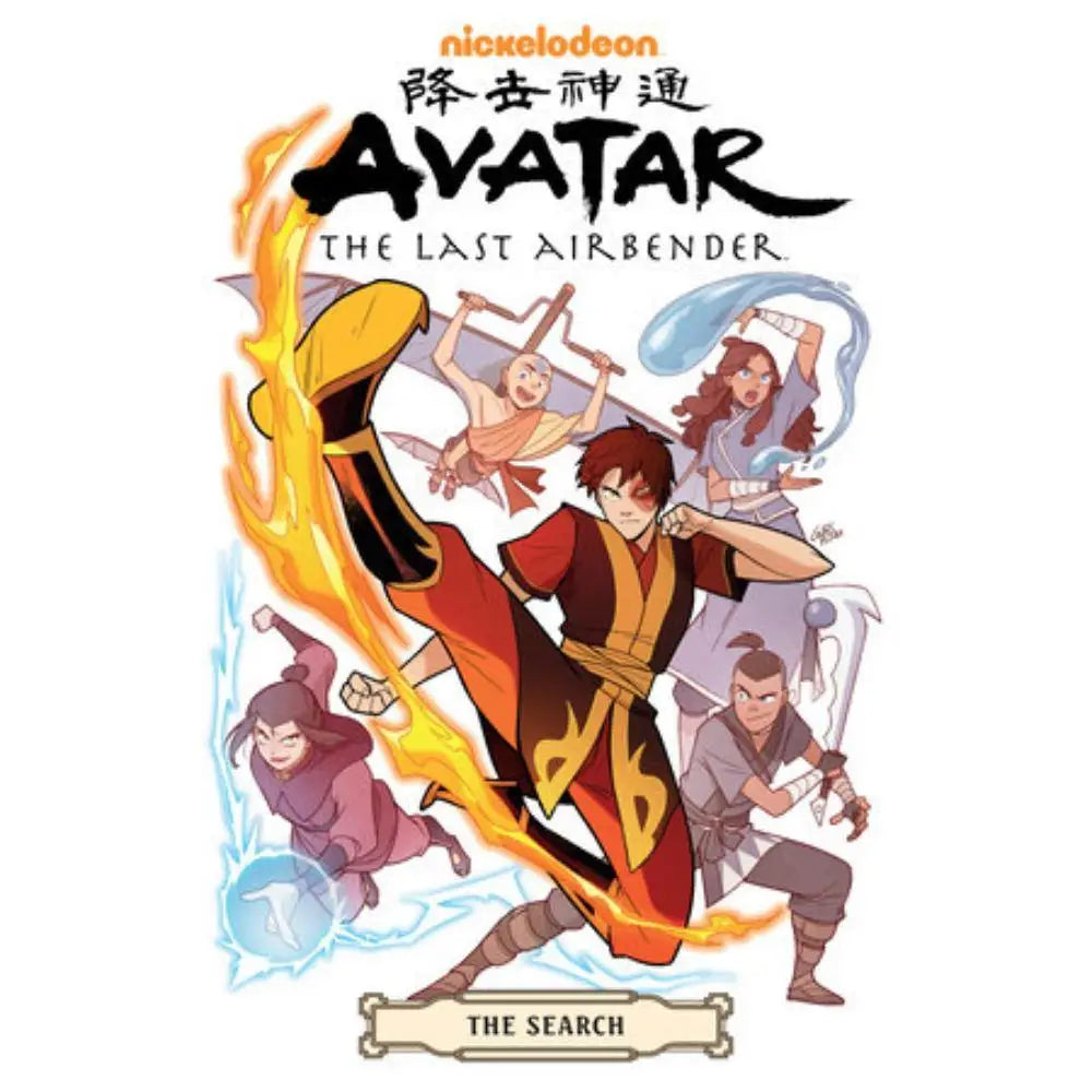 Avatar The Last Airbender: The Search (Paperback Omnibus) Graphic Novels Dark Horse Comics   
