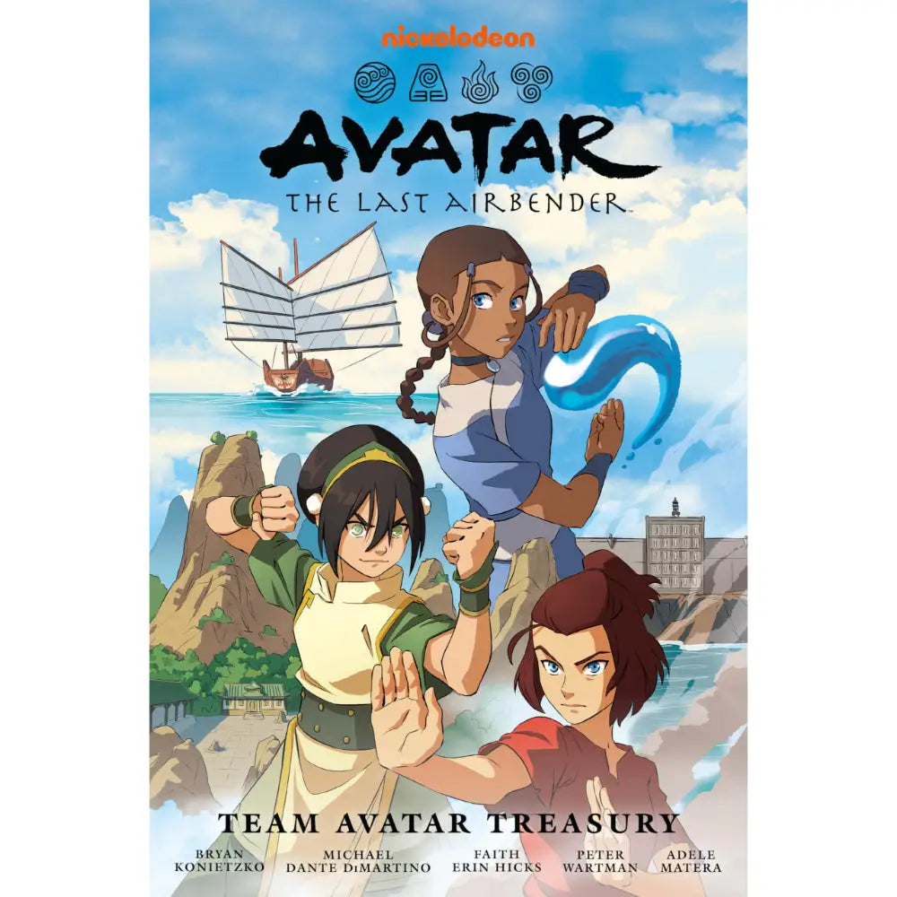 Avatar The Last Airbender: Team Avatar Treasury - Books