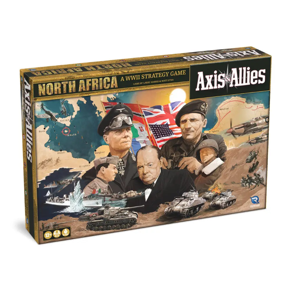 Axis and Allies North Africa Board Games Renegade Game Studios   