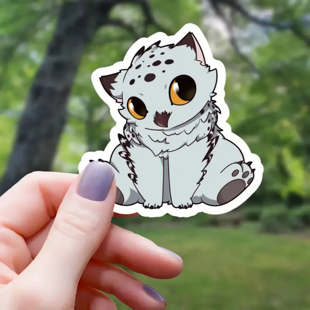 Baby Polar Owlbear Sticker - Gifts