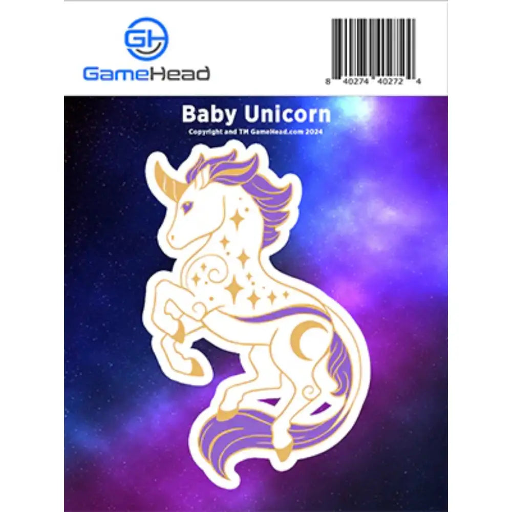 Baby Unicorn Sticker - Gifts