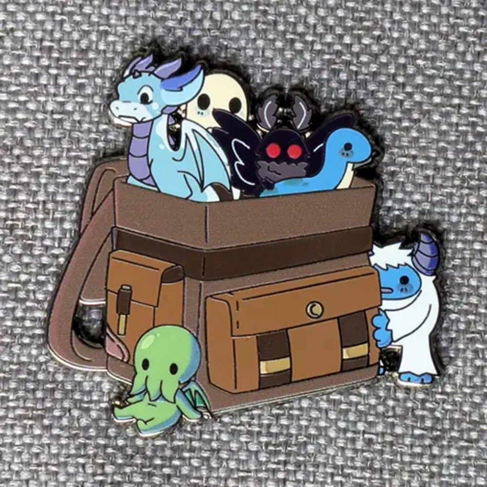 Bag of Cryptids Enamel Pin - Gifts
