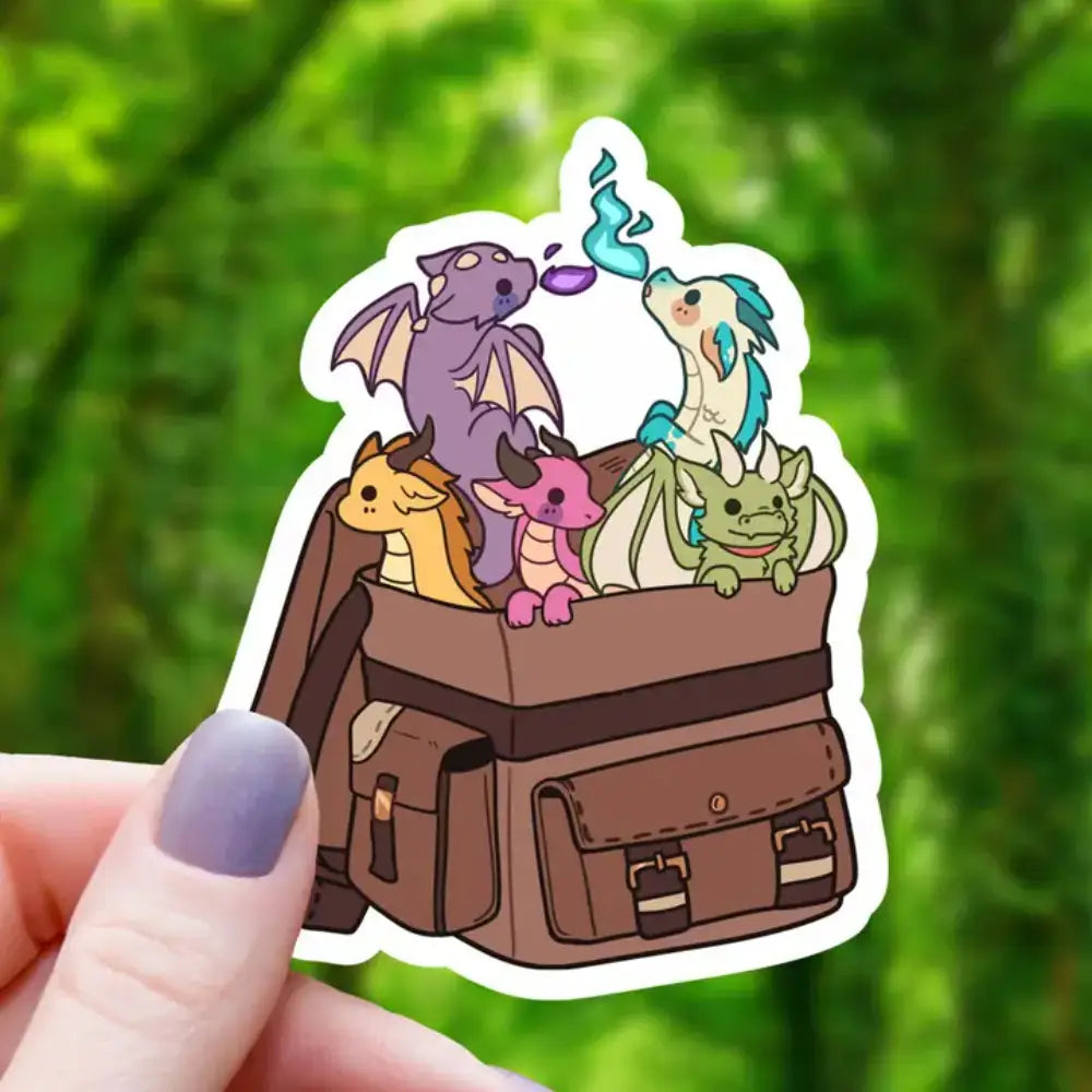 Bag of Dragons Sticker - Gifts