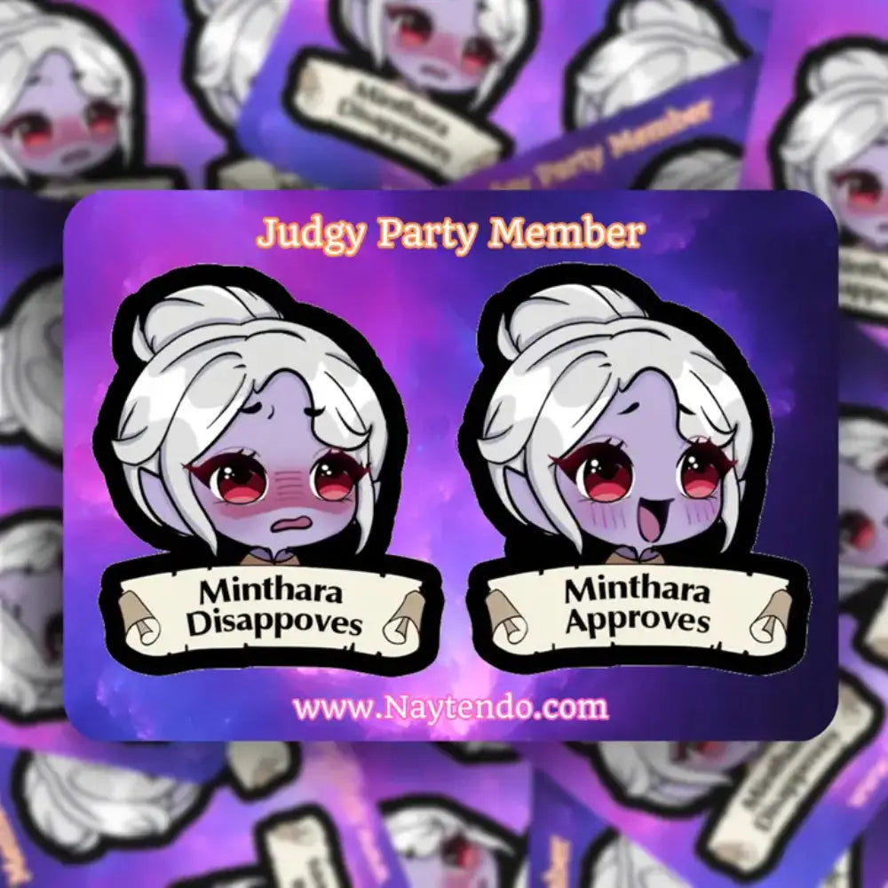 Baldur’s Gate 3 Minthara Stickers - Toys & Gifts