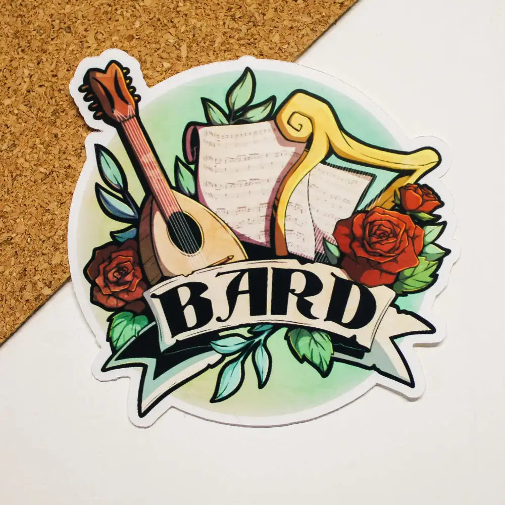 Bard Class Sticker - Toys & Gifts