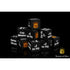 Battleshock and Counter 16mm d6 Dice (10 Pack)