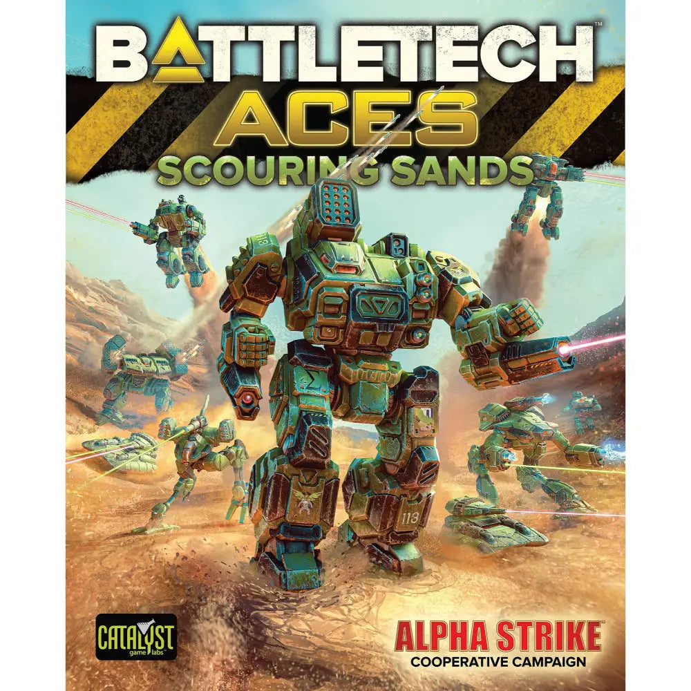 BattleTech Aces Scouring Sands Alpha Strike Cooperative Campaign Box - BattleTech