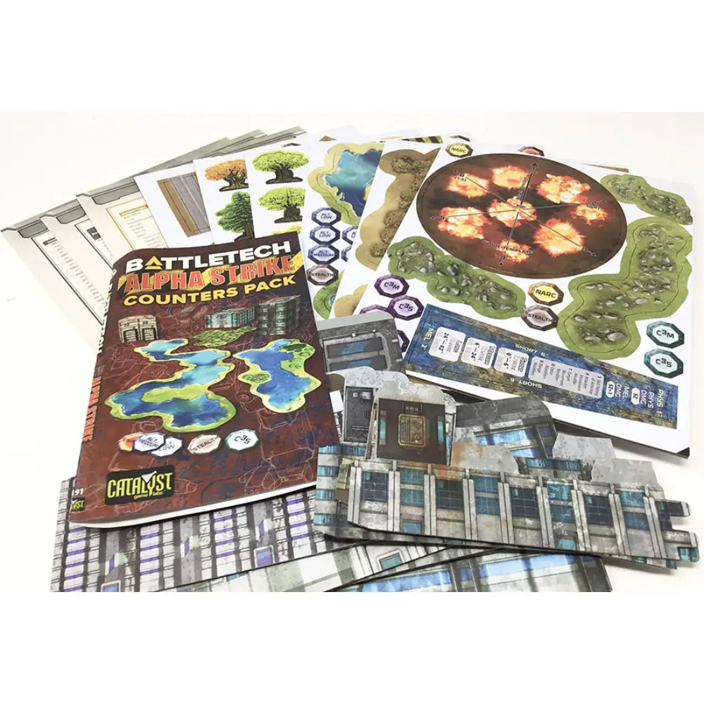 BattleTech Alpha Strike - Counters Pack - Miniatures Games