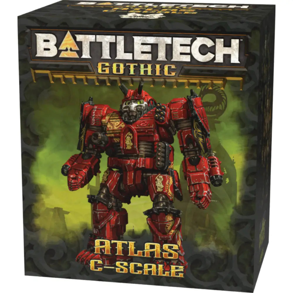 BattleTech Gothic 100mm Atlas C-Scale Miniatrue - BattleTech