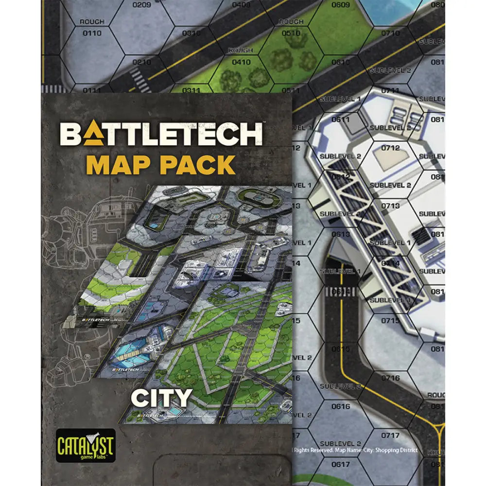BattleTech: Map Pack - City - Miniatures Games