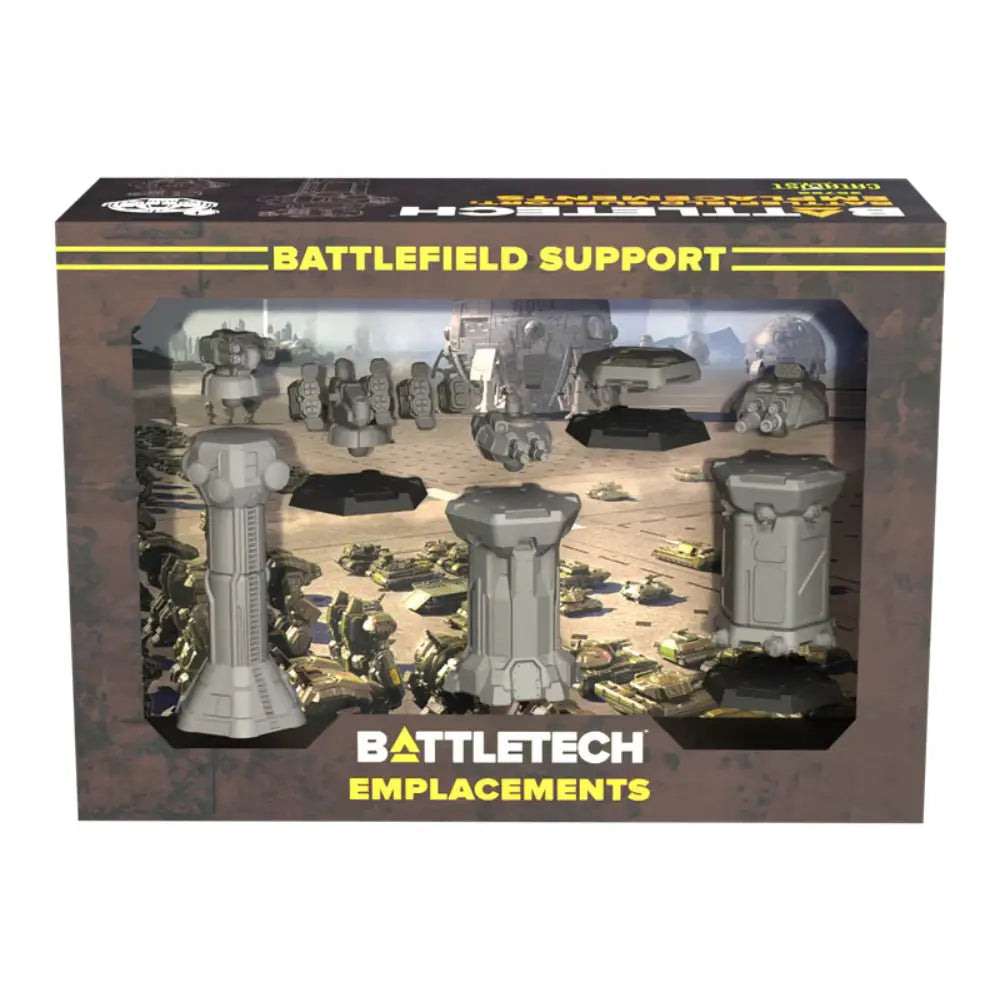 BattleTech Miniature Force Pack - Battlefield Support Emplacements - Miniatures Games