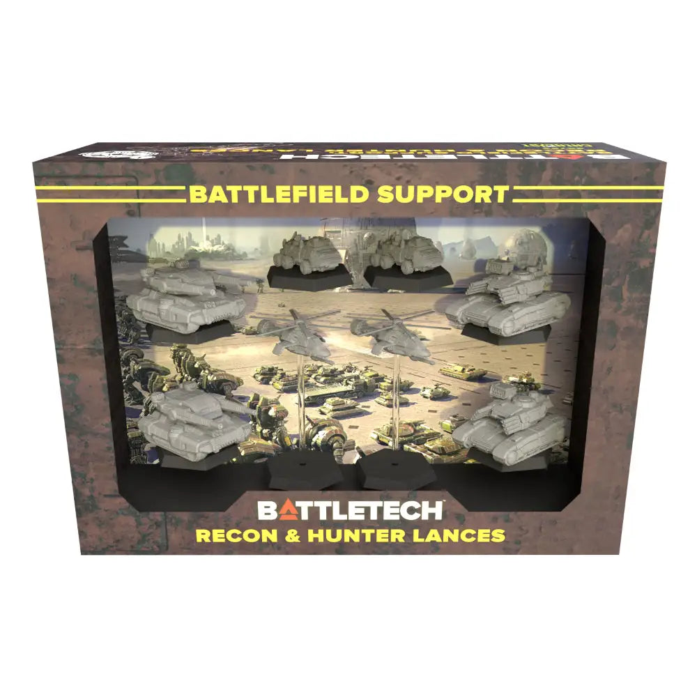 BattleTech Miniature Force Pack - Battlefield Support Recon and Hunter Lances - Miniatures Games