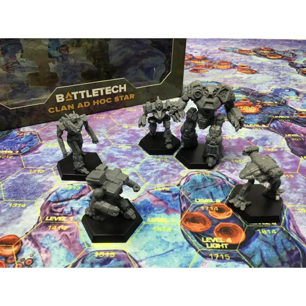 BattleTech Miniature Force Pack - Clan Ad Hoc Star - Miniatures Games