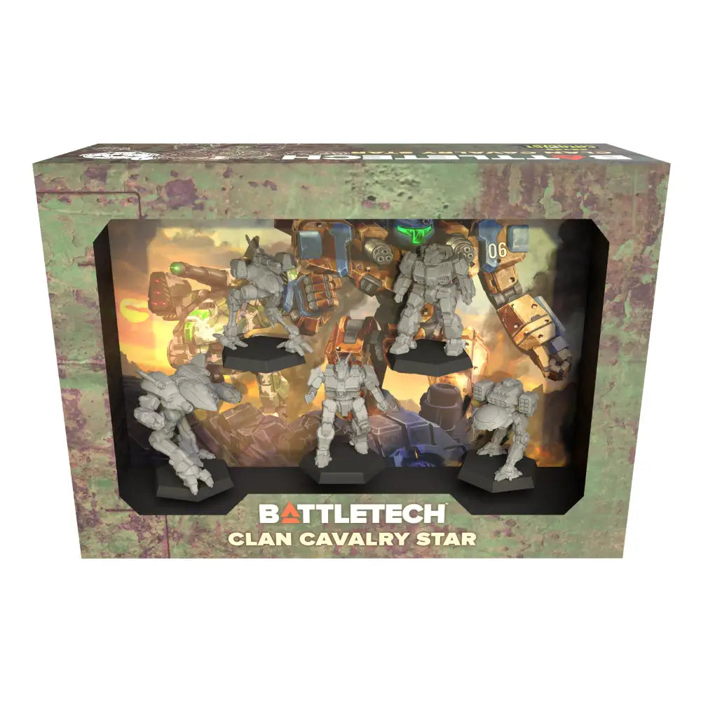 BattleTech Miniature Force Pack - Clan Cavalry Star - Miniatures Games
