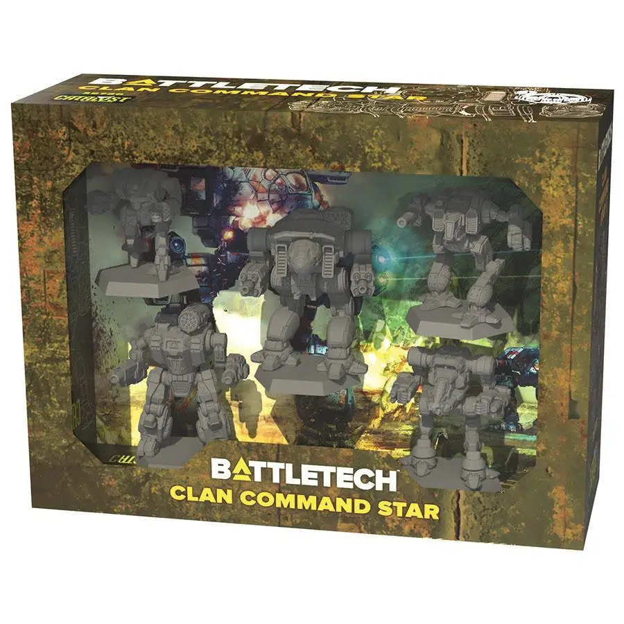 BattleTech Miniature Force Pack - Clan Command Star BattleTech Catalyst Game Labs   