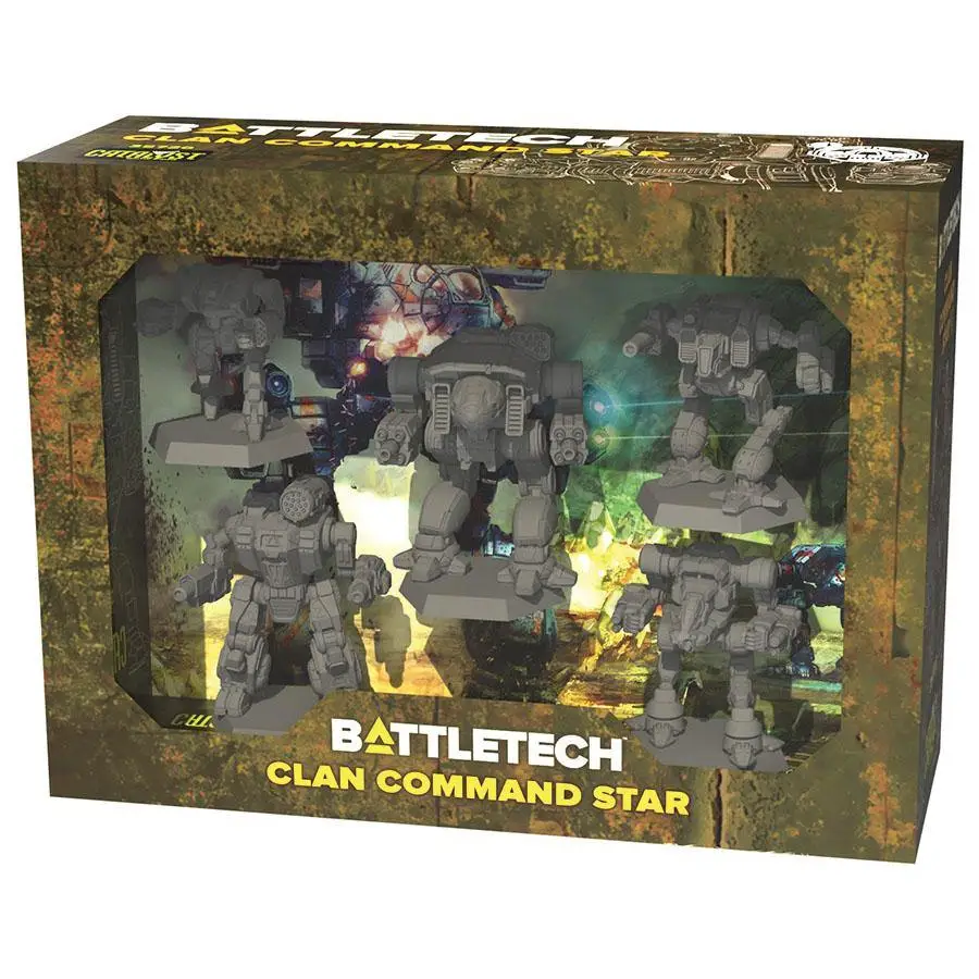 BattleTech Miniature Force Pack - Clan Command Star - Miniatures Games