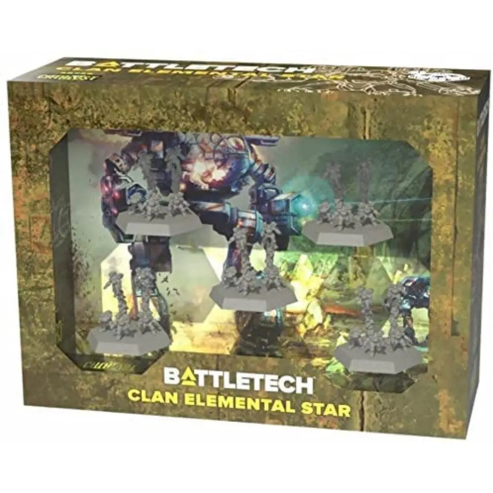 BattleTech Miniature Force Pack - Clan Elemental Star BattleTech Catalyst Game Labs   
