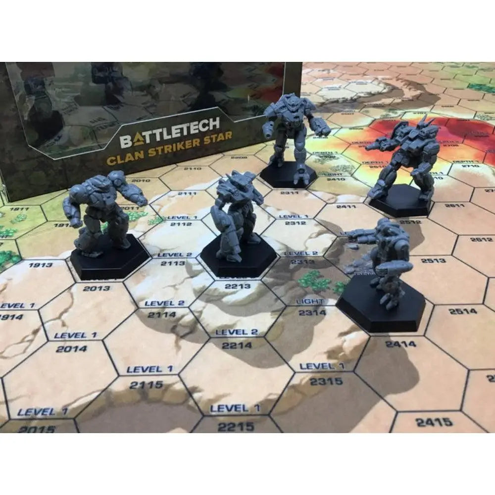 BattleTech Miniature Force Pack - Clan Striker Star - Miniatures Games