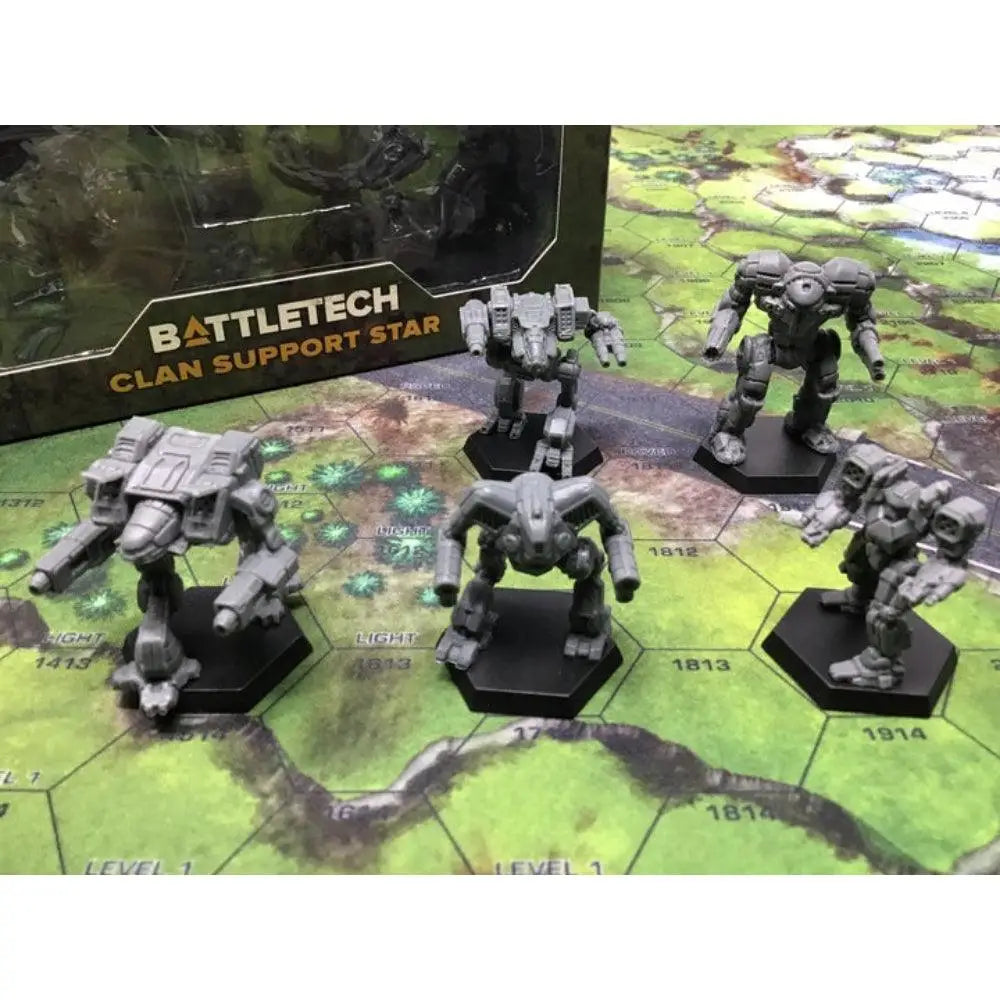 BattleTech Miniature Force Pack - Clan Support Star BattleTech Catalyst Game Labs   