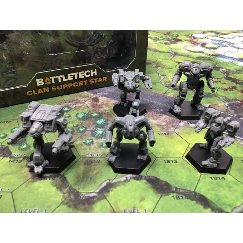 BattleTech Miniature Force Pack - Clan Support Star - Miniatures Games