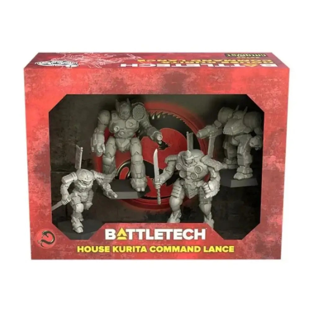 BattleTech Miniature Force Pack - House Kurita Command Lance - Miniatures Games