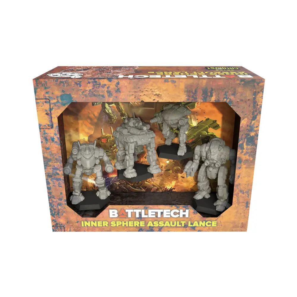 BattleTech Miniature Force Pack - Inner Sphere Assault Lance - Miniatures Games