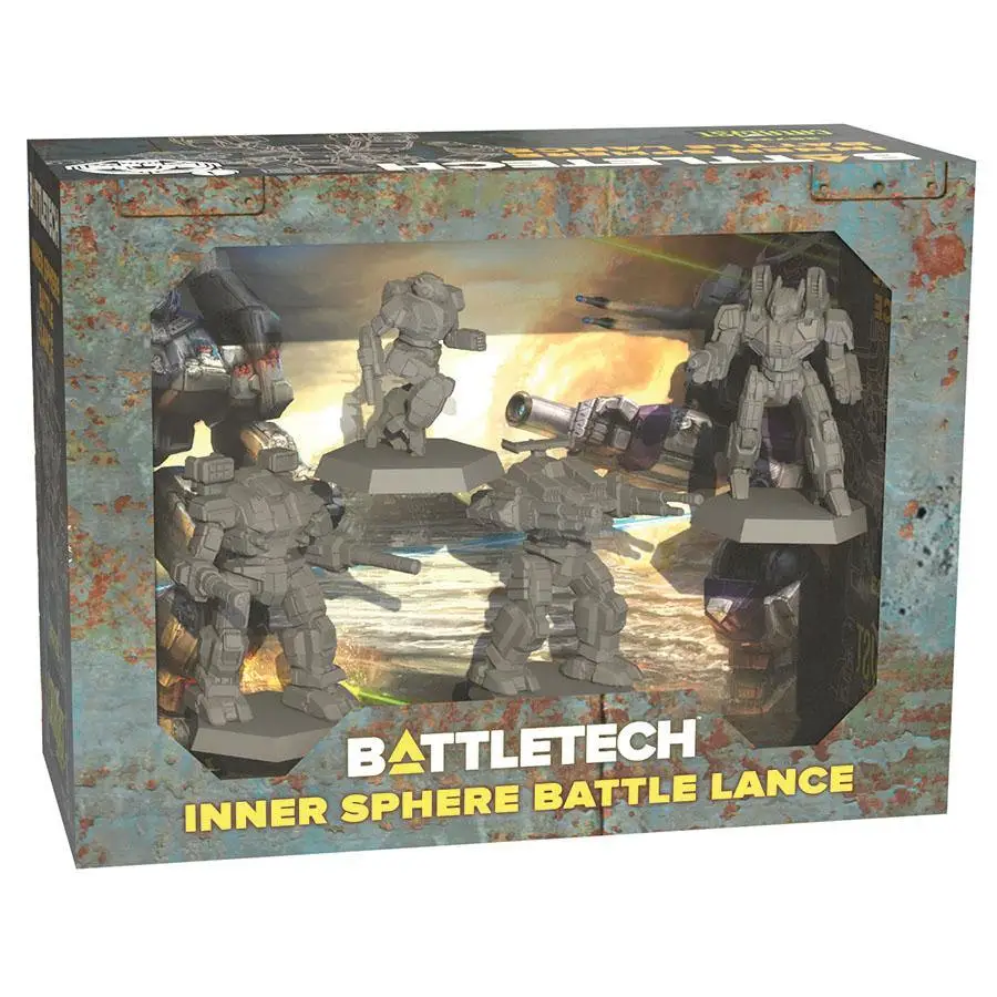 BattleTech Miniature Force Pack - Inner Sphere Battle Lance - Miniatures Games