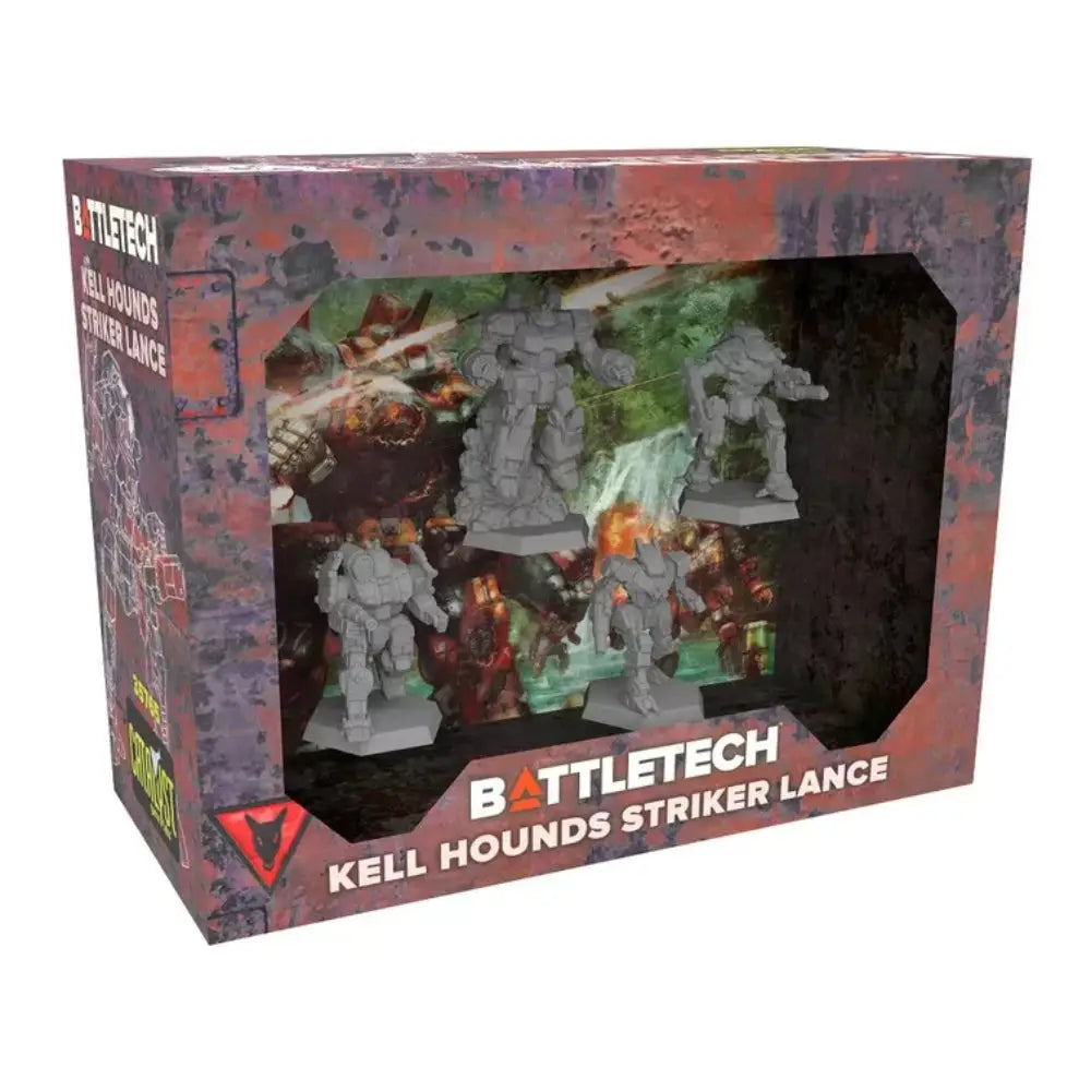 BattleTech Miniature Force Pack - Kell Hounds Striker Lance - Miniatures Games