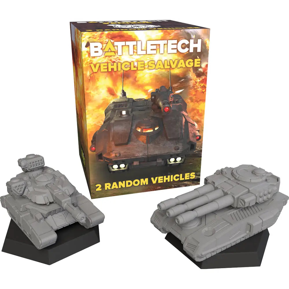 BattleTech Salvage Box - Battlefield Vehicle Support - BattleTech