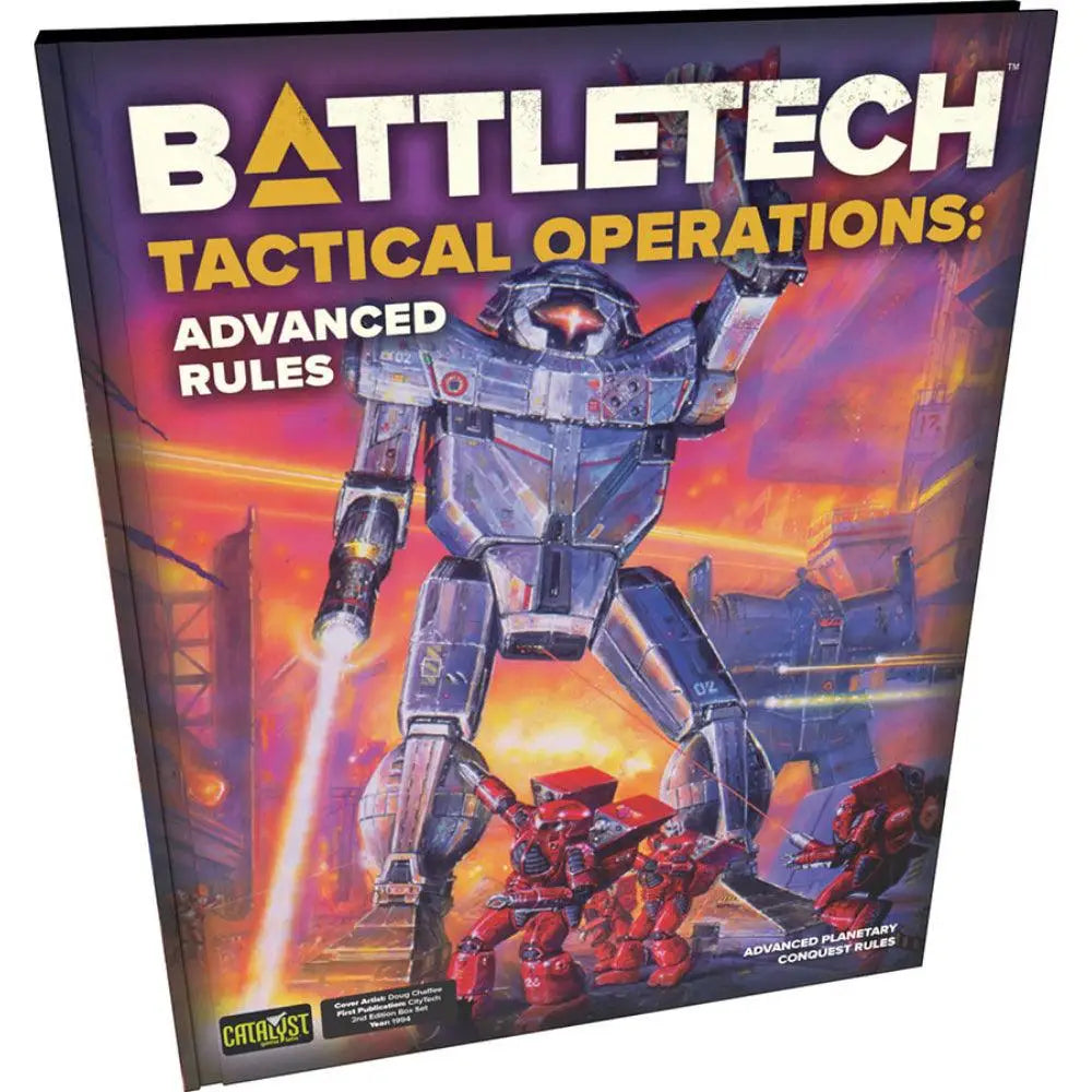 BattleTech Tactical Operations - Advanced Rules - Miniatures Games