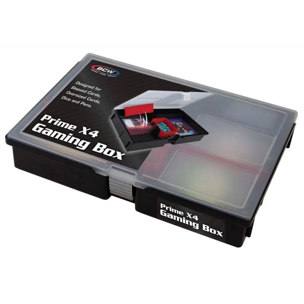BCW Prime X4 Gaming Box Card Storage BCW   