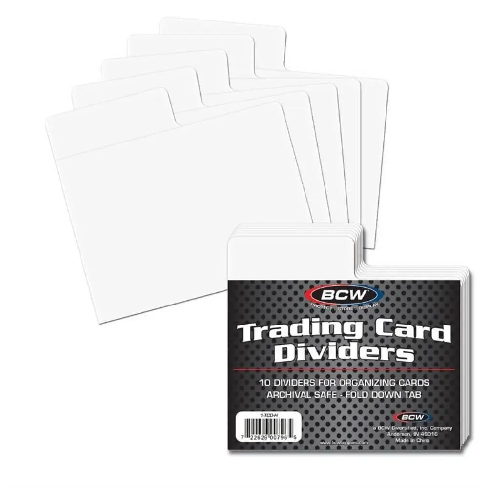 BCW Trading Card Dividers - Horizontal (10ct) - Card Games