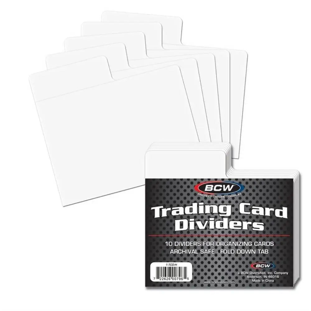 BCW Trading Card Dividers - Horizontal (10ct) Card Storage BCW   