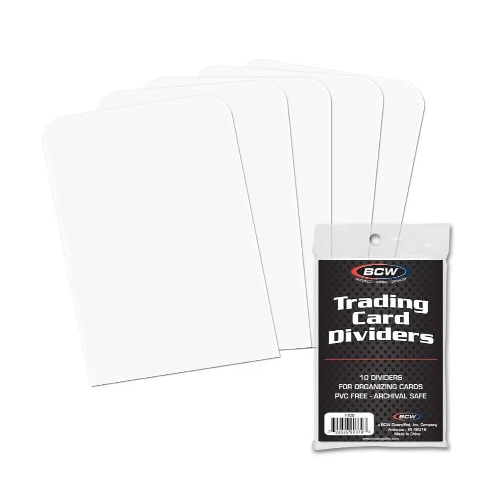 BCW Trading Card Dividers - Vertical (10ct) - Card Games