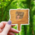 Beware of Mimic Sign Sticker - Gifts