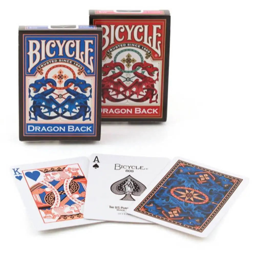 Bicycle Dragon Back Playing Cards Red Board Games Bicycle Playing Cards   