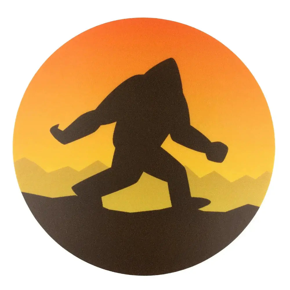 Bigfoot at Sunset Sticker - Gifts