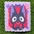 Black Cat Stamp Sticker - Gifts