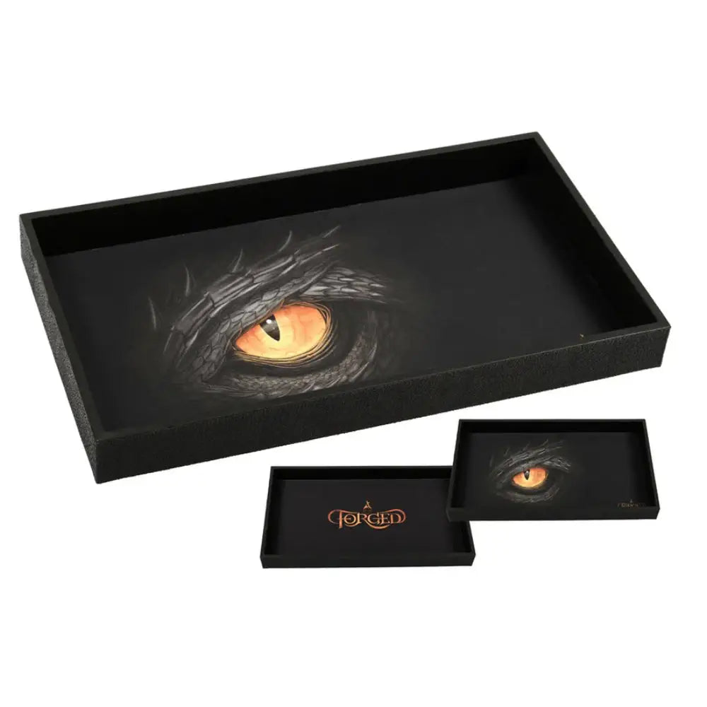 Black Dragon Eye 14" Dice Tray Dice & Dice Supplies Forged Gaming   