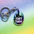 Black Flame Pronoun Keychains - They/Them - Gifts