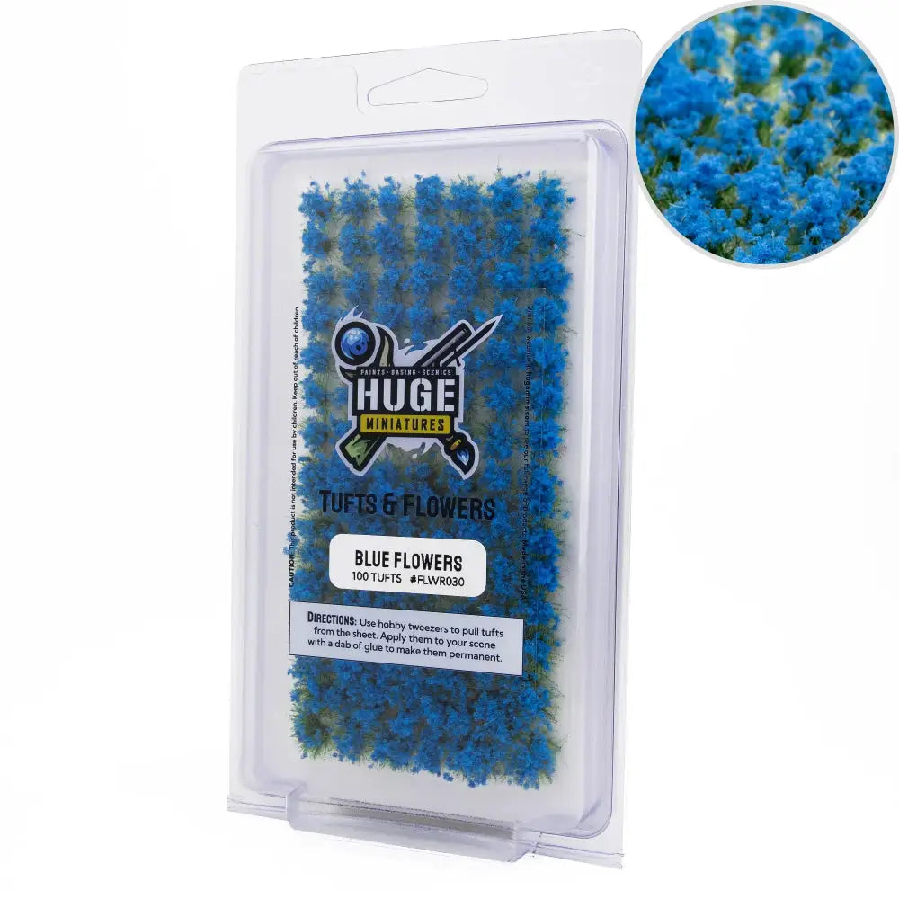 Blue Flowers - Paint & Tools